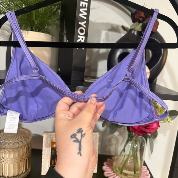 Good American Purple Swim Bra Adjustable Straps size 5 - Picture 2 of 5